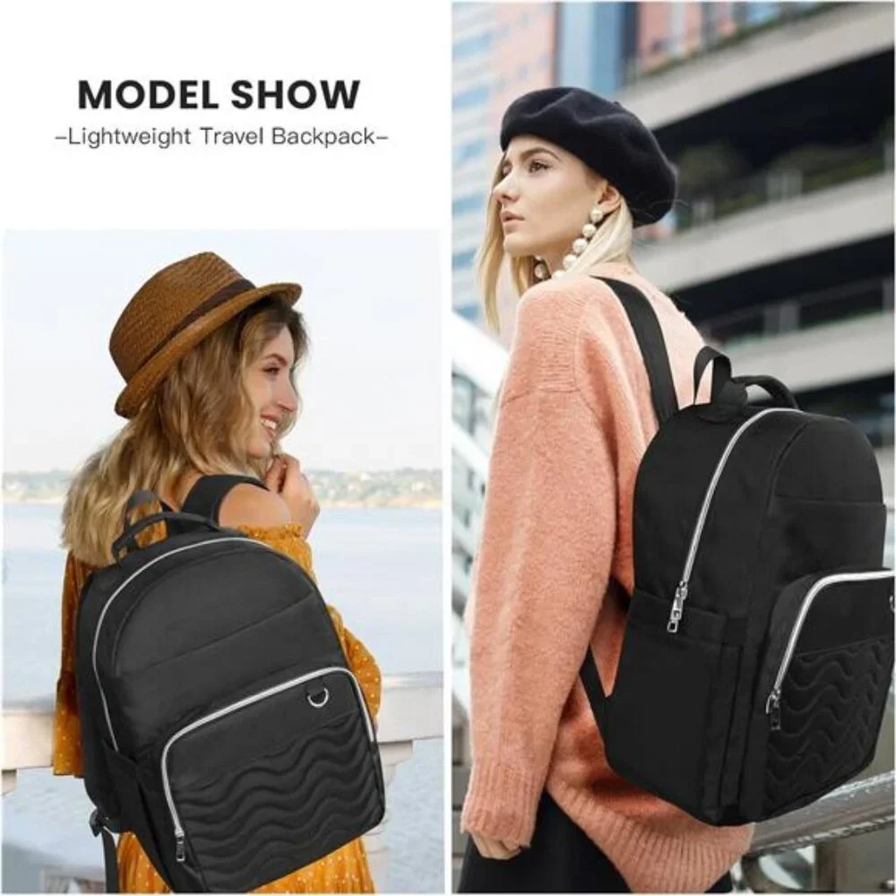 15.6 Inch Laptop Backpack for Women, Work Business Travel College Bags,